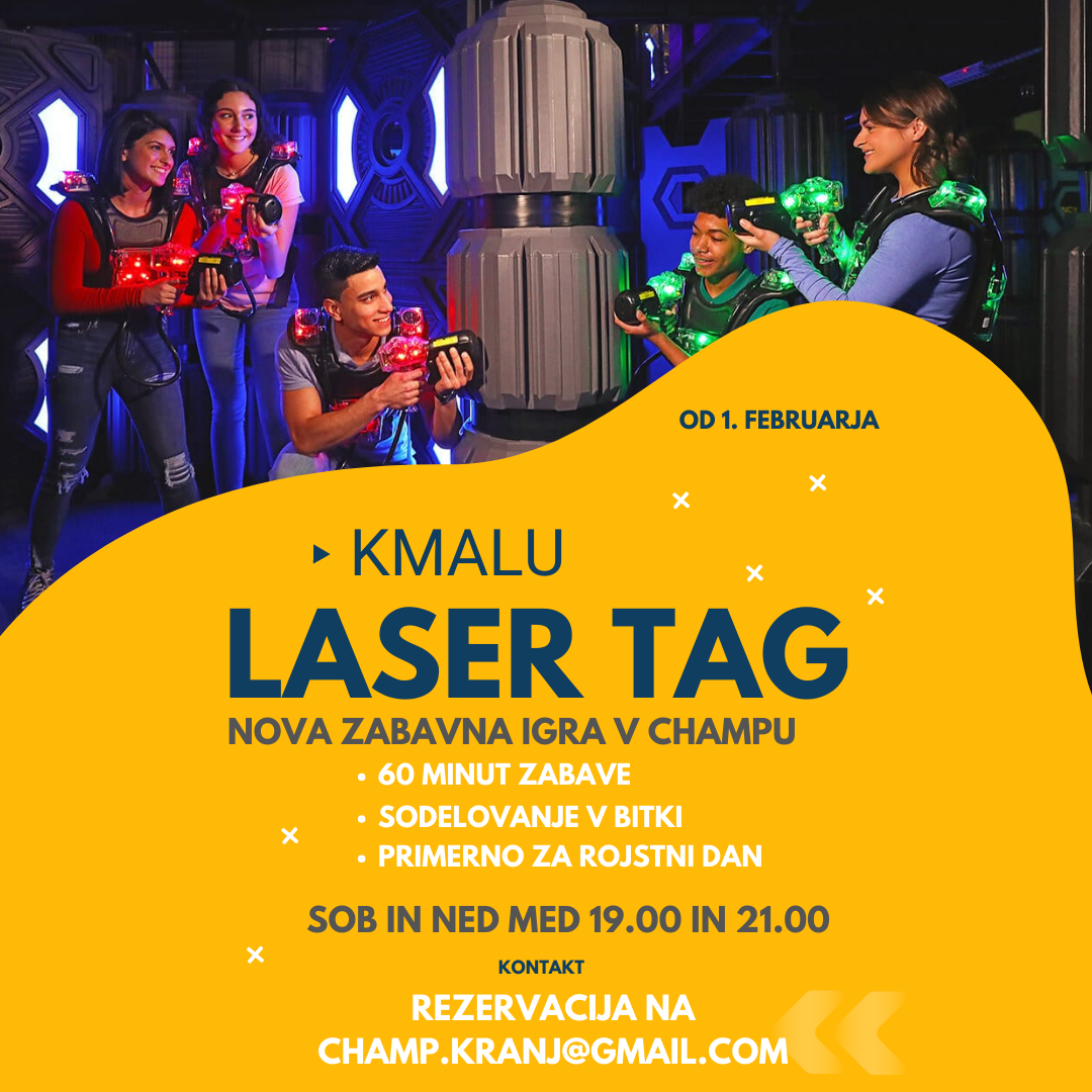 LASER TAG champ kranj